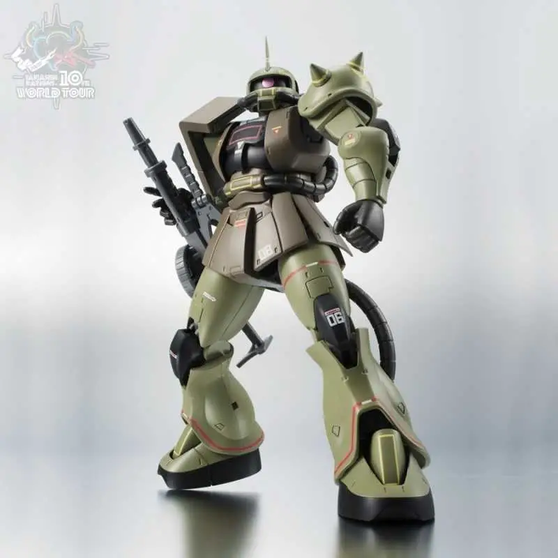 Figurine Robot Spirits MS-06 ZAKU 2 SIDE MS Mass Production model ver. A.N.I.M.E.- Tamashii Nations 10th World Tour Exclu Expédition Rapide