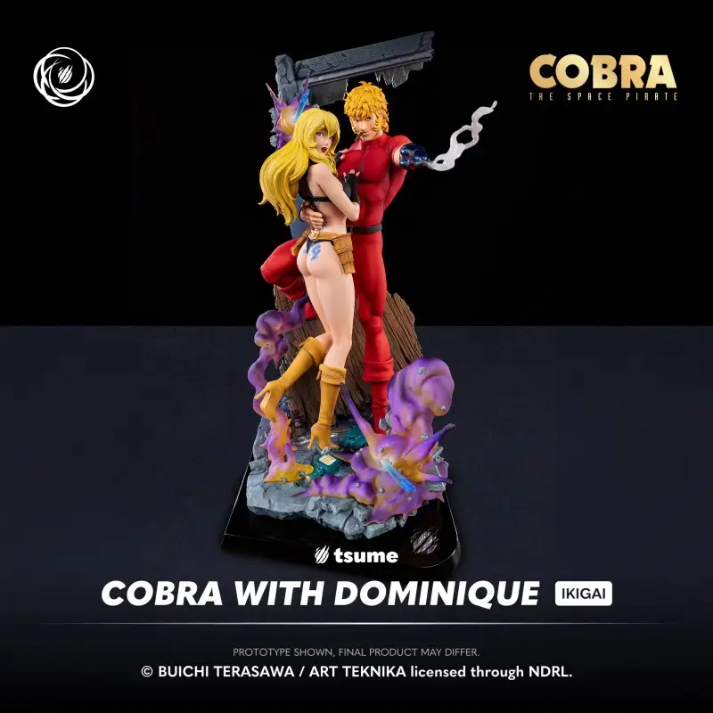 Petit Prix Estatua Cobra con Dominique Ikigai de Tsume – Cobra, el Pirata Espacial.