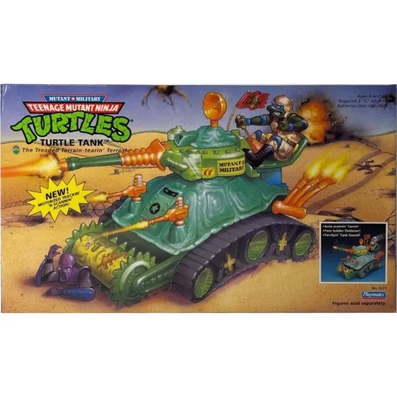 Véhicule Turtle Tank EU Exclusive - Tortues Ninja Offre Limitée