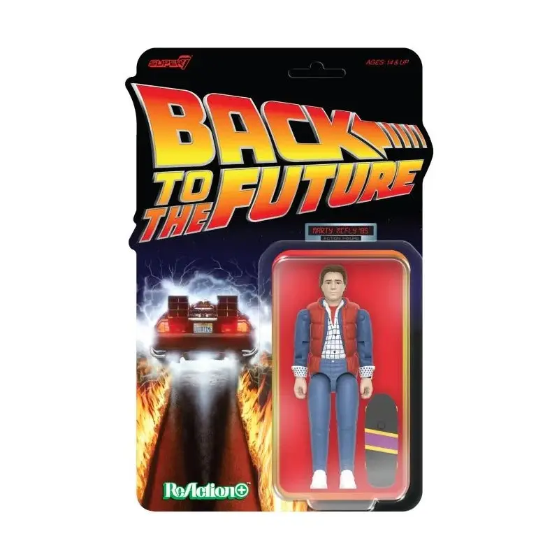 Bon Marché Figurine Reaction+ Marty Mcfly '85 - Regreso al Futuro