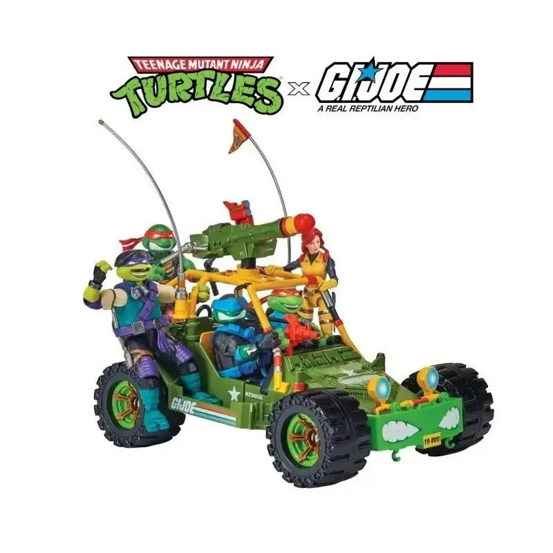 Offre Limitée Véhicule A.W.E. Shell-Striker avec figurine – Teenage Mutant Ninja Turtles x G.I. Joe Crossover Classics