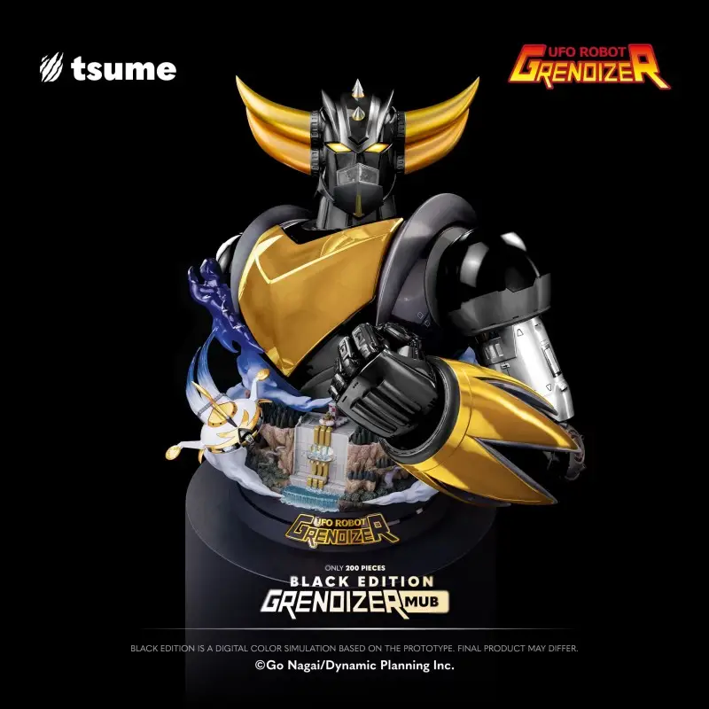 Edición Negra Ultra-Collector Grendizer (Goldorak) MUB de Tsume – Grendizer Top Vente