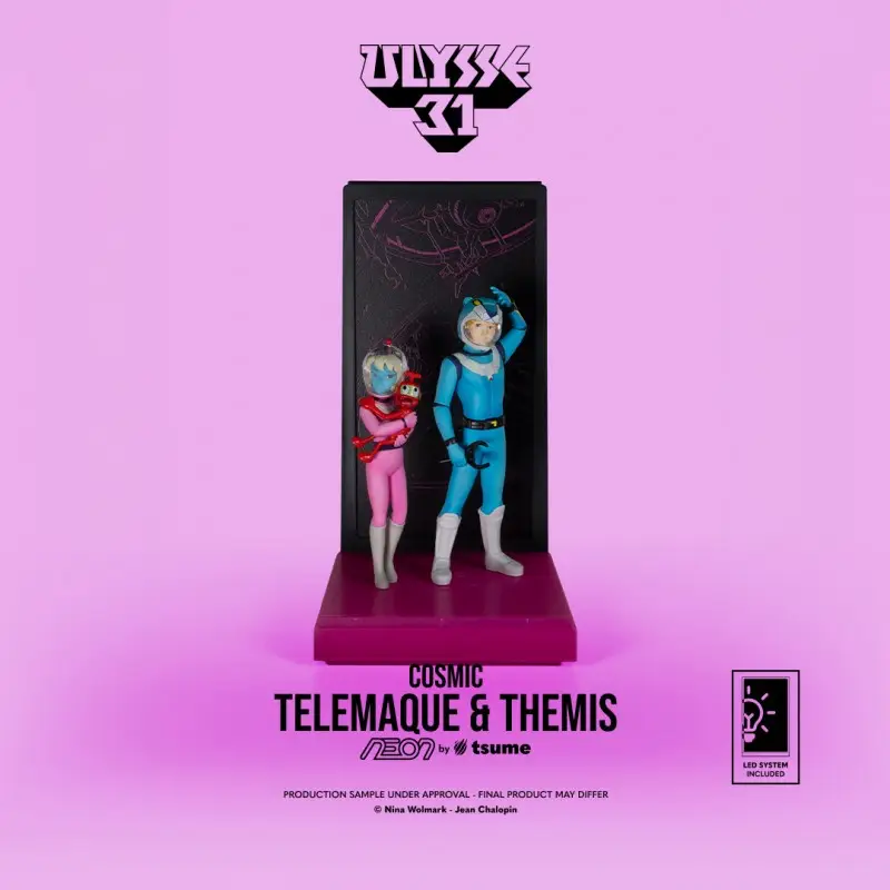 Figurine Cosmic Telemaque & Themis - Neon by Tsume - Ulysse 31 Achat Immédiat