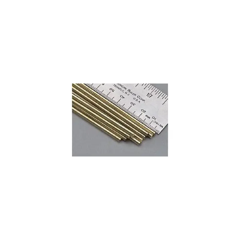 BAGUETTE RONDE LAITON 0.45x305mm PAR 10 UNITES ALBION Jusqu&rsquo;à Épuisement Des Stocks