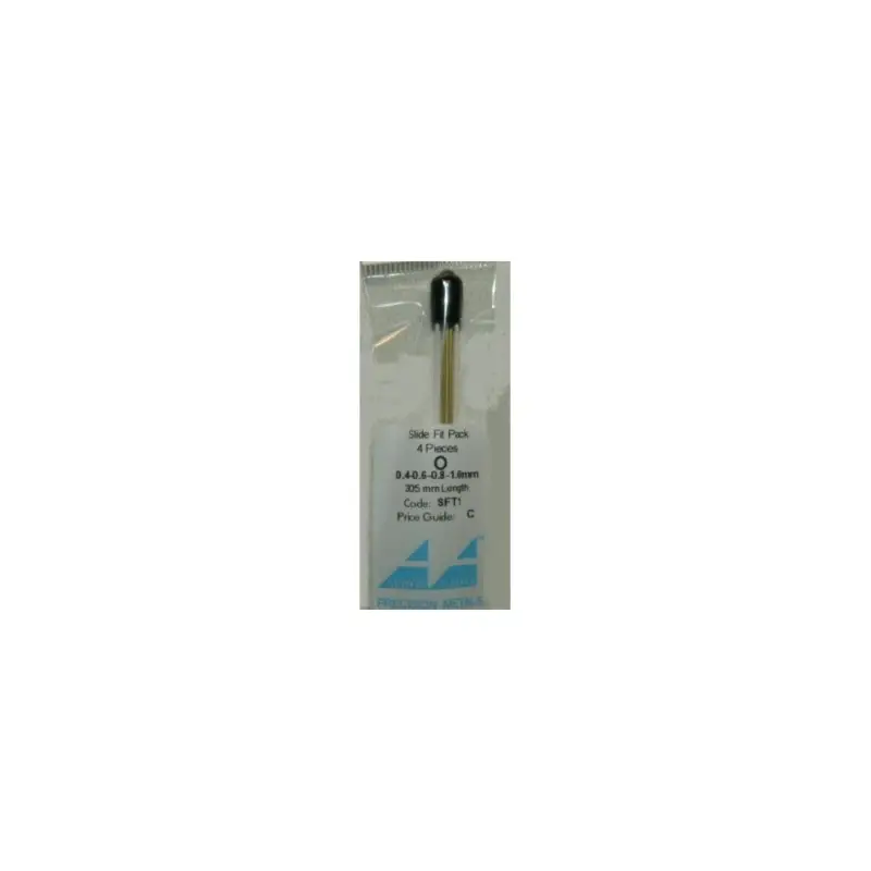 PACK DE 4 TUBES LAITON 0.3/0.5/0.7/0.9mm x 305mm 1 piece de chaque ALBION Promotion