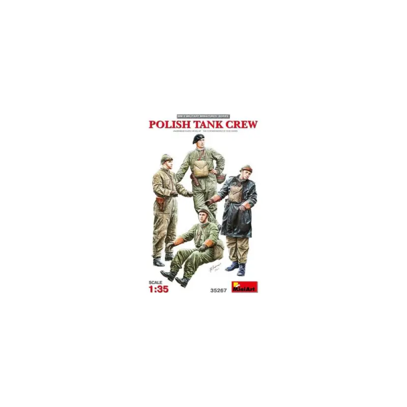 Nouveauté Equipage blindés polonais 1/35 MINIART