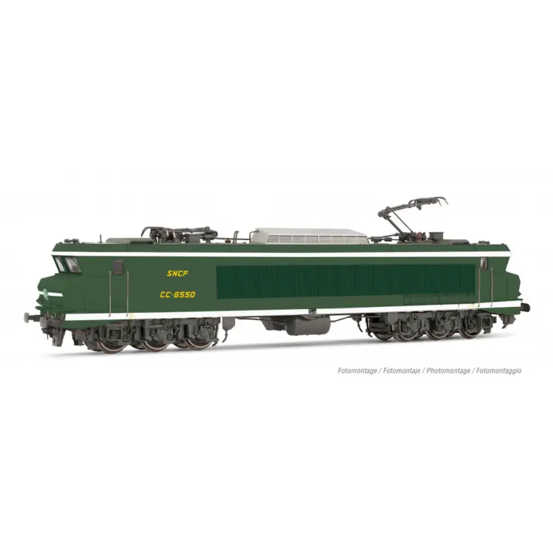 Locomotive électrique Digital SON ESU CC 6500 6550 SNCF 1/87 HO JOUEF Quantité Limitée