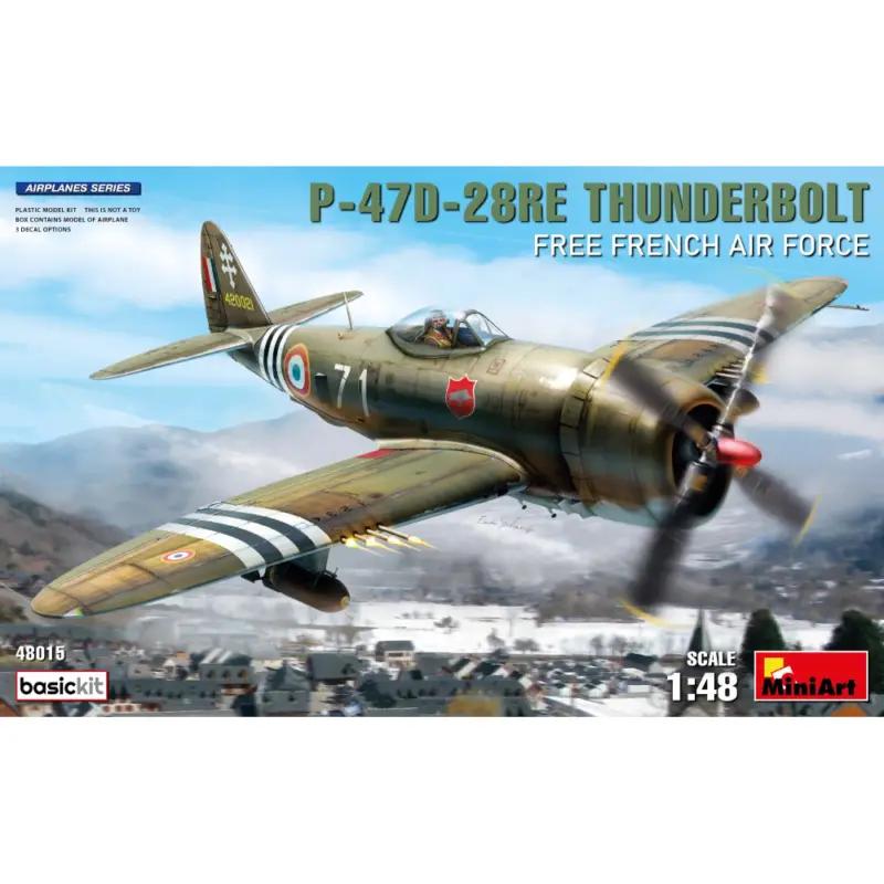 Republic P-47D Thunderbolt « Bubbletop » maquette 1/48 MINIART Offre Du Jour