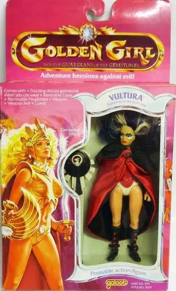 Golden Girl - Vultura / Le Vautour (boite Galoob USA) Commander Maintenant