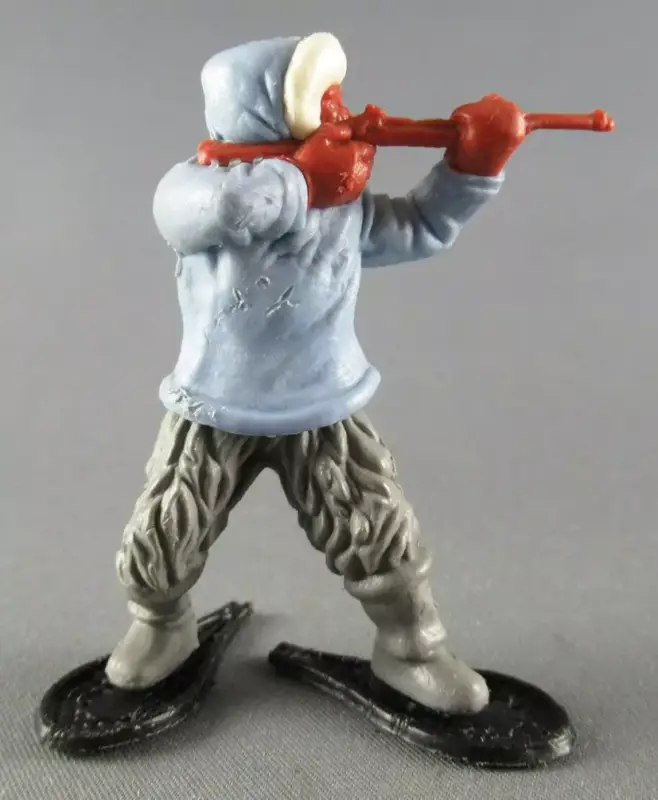 Timpo - Eskimos - Tireur Fusil bleu ciel jambes avançantes grises Petit Prix