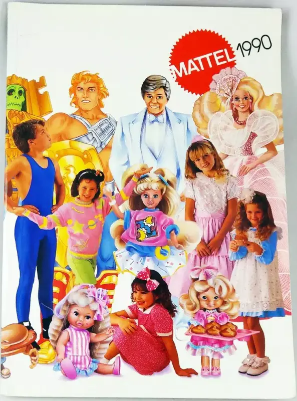 Populaire Catalogue professionnel Mattel France 1990 : He-Man, Barbie, Polly Pocket, Boglins, Food Fighters, etc..