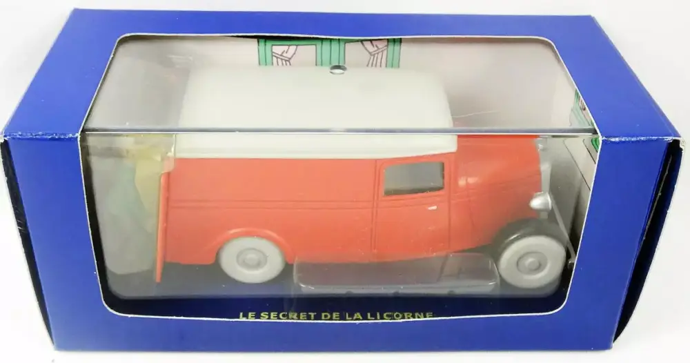 Super Prix Tintin - Editions Atlas - N° 65 La camionnette du Secret de la Licorne neuve en boite