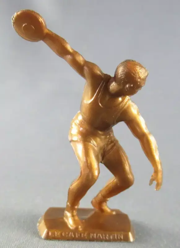 Figurine Publicitaire Café Martin Les Sports n° 04 Lancer du Disque Prix Cassé