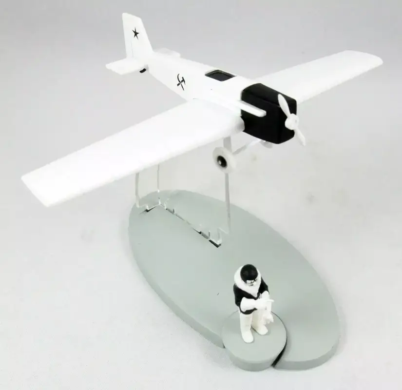 Pas Cher En Avion Tintin - Editions Hachette - 009 L'Avion de Chasse (Tintin au Pays des Soviets)
