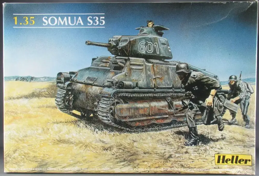 Heller N°81134 - WW2 Armée Française Char Somua S35 1/35 Neuf Boite Offre Exclusive