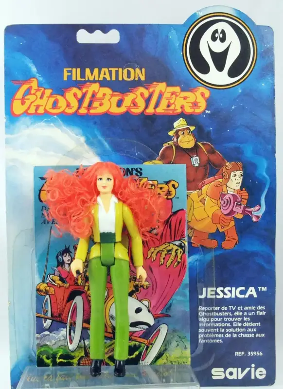 Acheter Direct Ghostbusters Filmation - Figurine articulée - Jessica (loose avec cardback Savie)