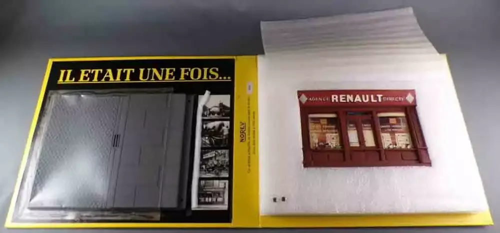 Must-Have Norev Ambiances Renault Tome 1 Diorama Garage Agence Renault Série Limitée 1/43 Neuf Boite