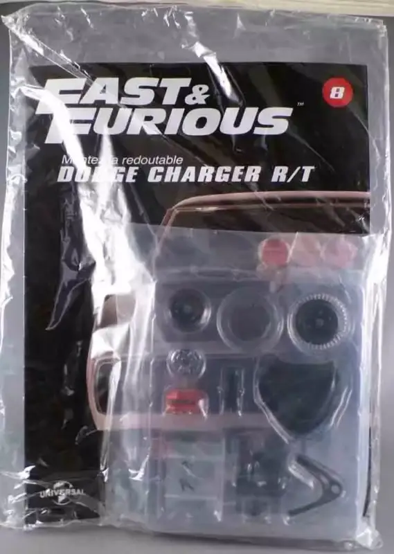 Fast & Furious - Altaya - Dodge Charger R/T - Vehicule Métal 1/8 - Pièces N°08 & Fascicule Neuf Blister Certifié