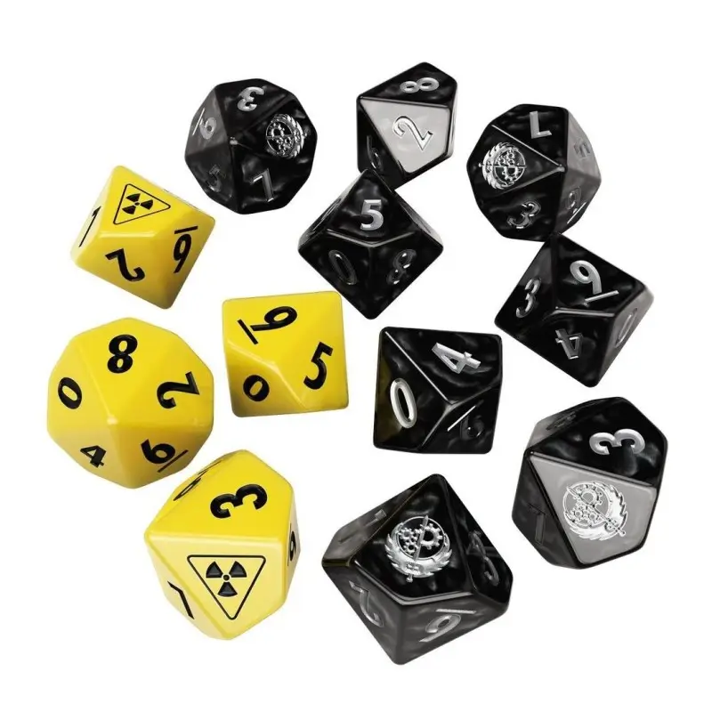 Fallout Factions - Dice Sets - Brotherhood of Steel Must-Have