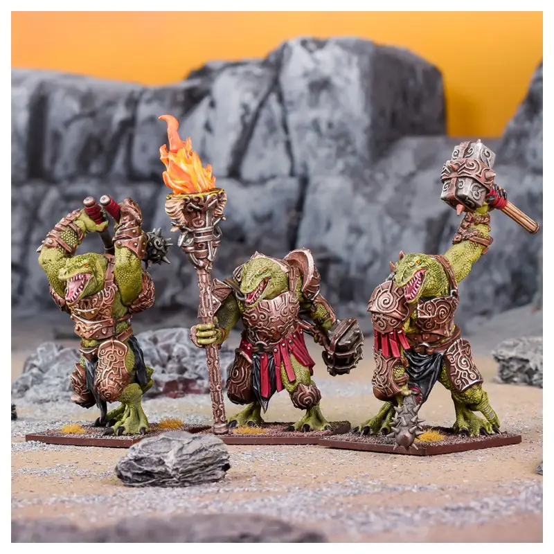 Marque KINGS OF WAR - SALAMANDRES - RÉGIMENT DE TYRANS