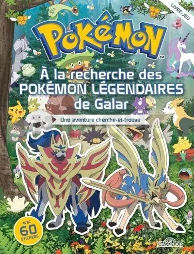 Meilleur Choix POKEMON – CHERCHE-ET-TROUVE – A LA RECHERCHE DES POKEMON LEGENDAIRES DE GALAR