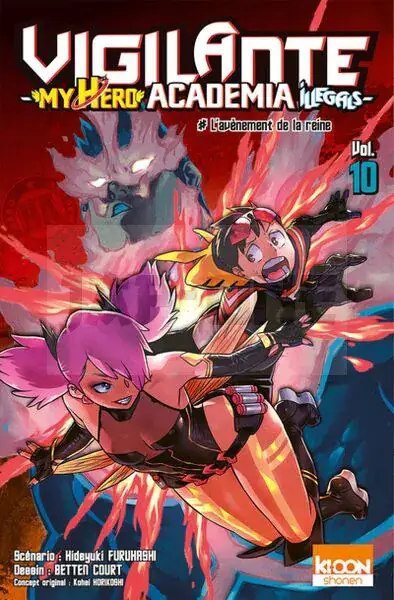 VIGILANTE – MY HERO ACADEMIA ILLEGALS T10 L&rsquo;AVENEMENT DE LA REINE – VOL10 Offre Du Jour
