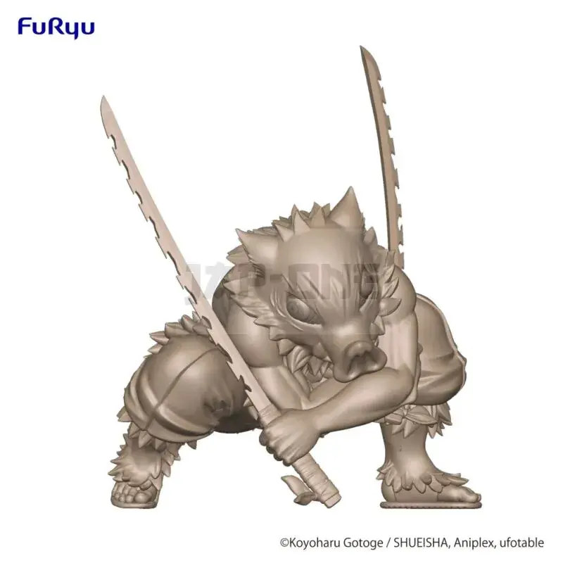 Usine Directe Demon Slayer: Kimetsu No Yaiba Statuette Pvc Noodle Stopper Hashibira Inosuke 11 Cm