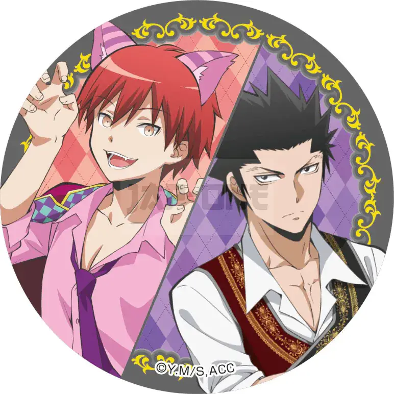 Badge Assassination Classroom Akabane Karma & Karasuma Tadaomi Nouvelle Collection
