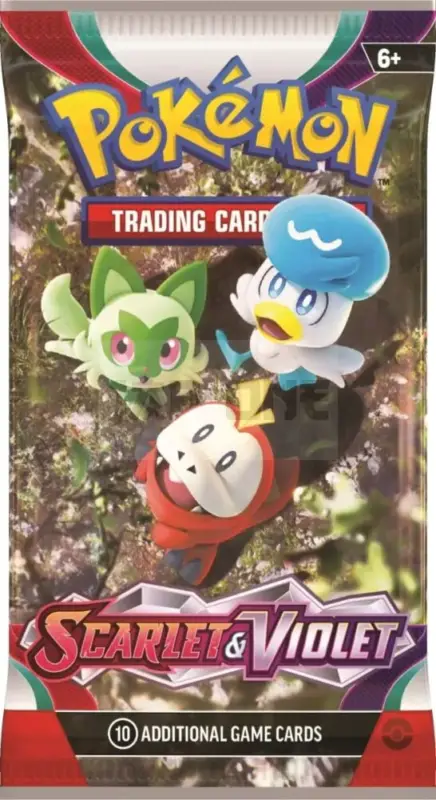 Offre Limitée POKÉMON TRADING CARD GAME – SV01 SCARLET & VIOLET BASE SET – BOOSTER PACK ENGLISH CARTE