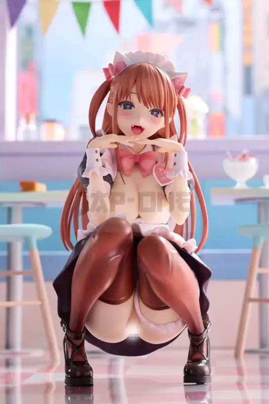 Promotion Original Character Figurine Pvc 1/6 Namatoro Maid Cafe Yui-Chan Tpk-012 15 Cm