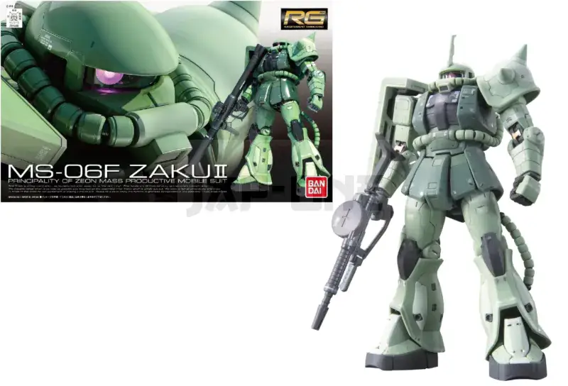 Gundam – Rg 1/144 Ms-06F Zaku Ii – Model Kit 13Cm Offre Spéciale