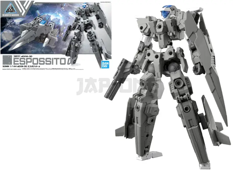 30Mm – 1/144 Eexm 30 Espossito Alfa – Model Kit Soldes