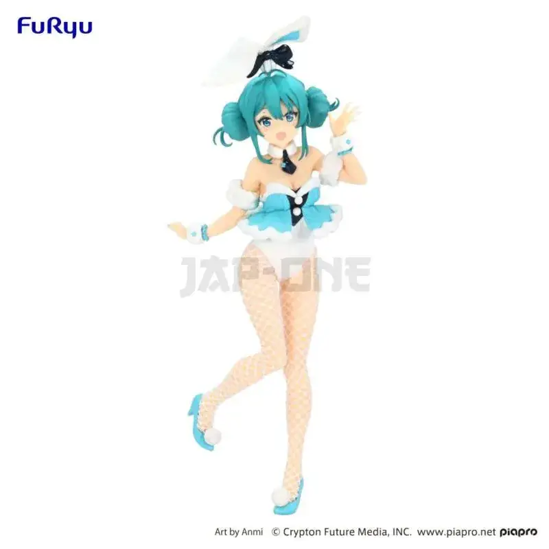 Hatsune Miku – White Rabbit – Figurine Pvc Bicute Bunnies 28Cm Certifié