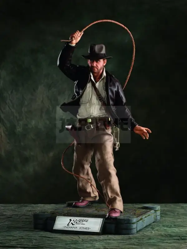 Expédition Rapide Les Aventuriers De L&rsquo;Arche Perdue Figurine Cinemaquette 1/3 Indiana Jones 60 Cm