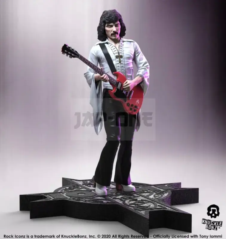 Tony Iommi Figurine 1/9 Rock Iconz Limited Edition 22 Cm Achat Immédiat