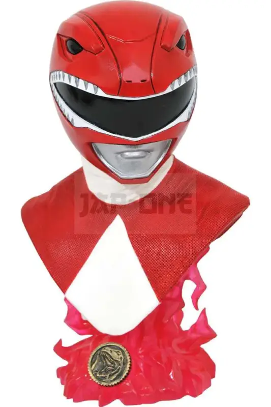 Dernier Modèle Mmpr 3D Red Ranger 1/2 Bust 25 Cm