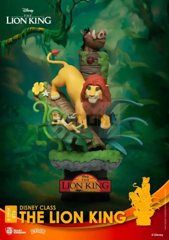 Disney – Le Roi Lion – Diorama D-Stage 15Cm Réduction