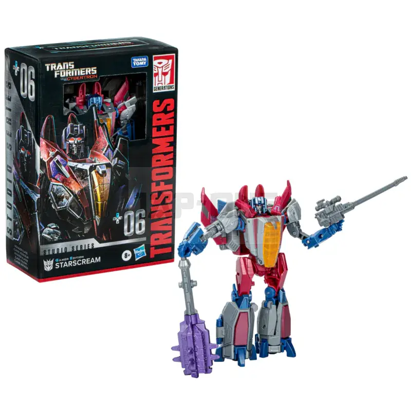 Prix Réduit War For Cybertron – 06 Starscream -Figurine Studio Series Voyager 16Cm