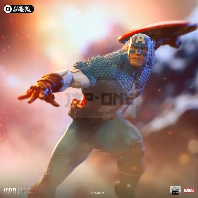 Marvel – Captain America – Figurine Bds Art Scale 1/10 22Cm Retour Gratuit