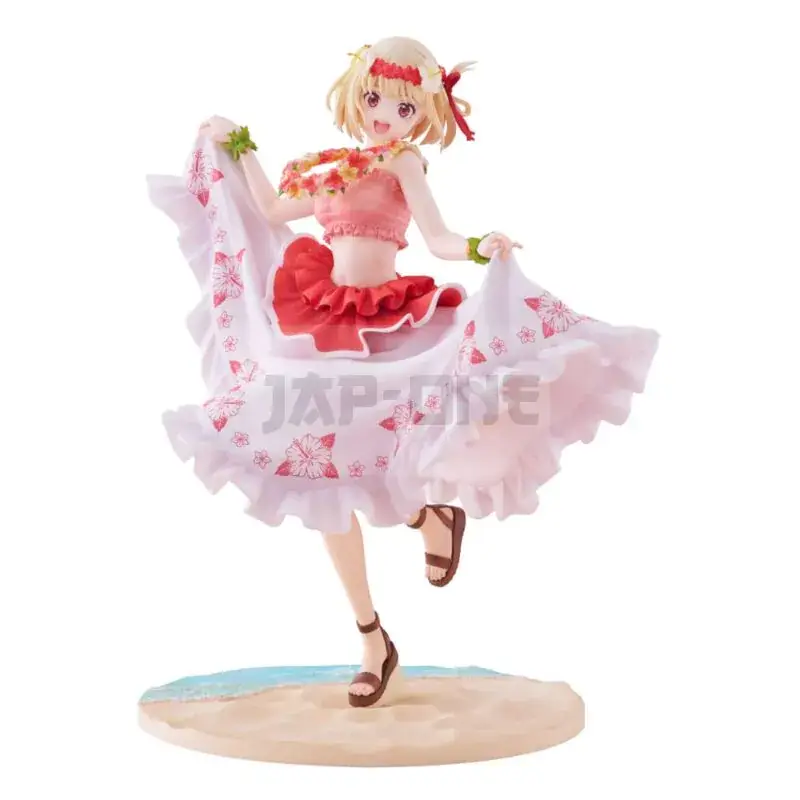 Lycoris Recoil Figurine Pvc 1/7 Chisato Nishikigi Hawaii Ver. 24 Cm Quantité Limitée
