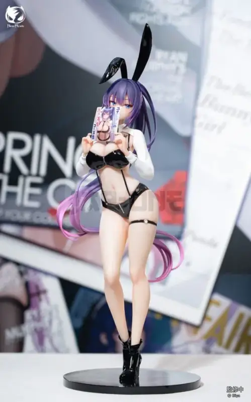 Original Character Figurine Pvc 1/4 Yuna Bunny Girl Ver. Illustration By Biya 45 Cm Usine Directe