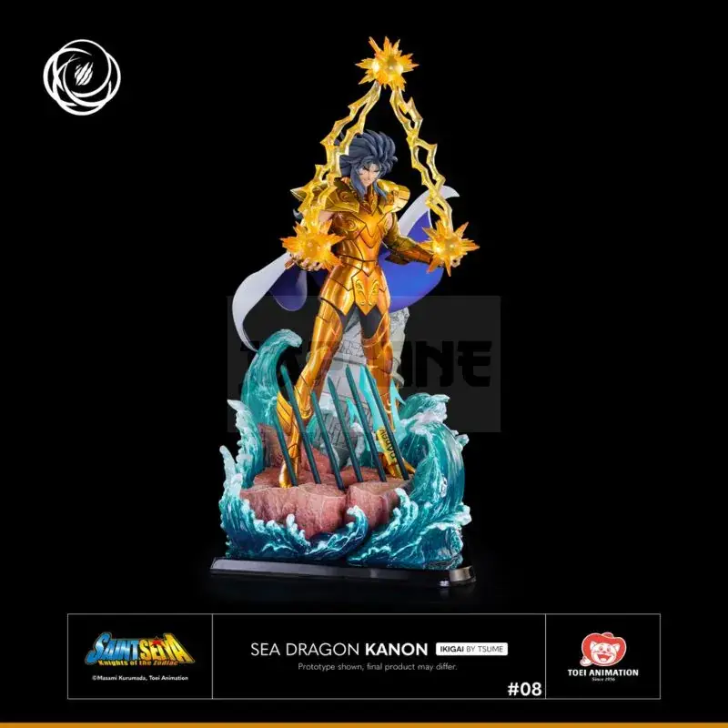 Authentique Saint Seiya – Sea Dragon Kanon -Statue Ikigai Résine 1/6 By Tsume 45Cm