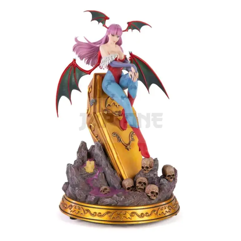 Darkstalkers Morrigan Aensland Player 2 1/6 Resin Statue 43 Cm Haute Qualité