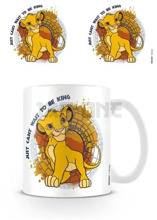 Le Roi Lion Mug Cant Wait To Be King Usine Directe
