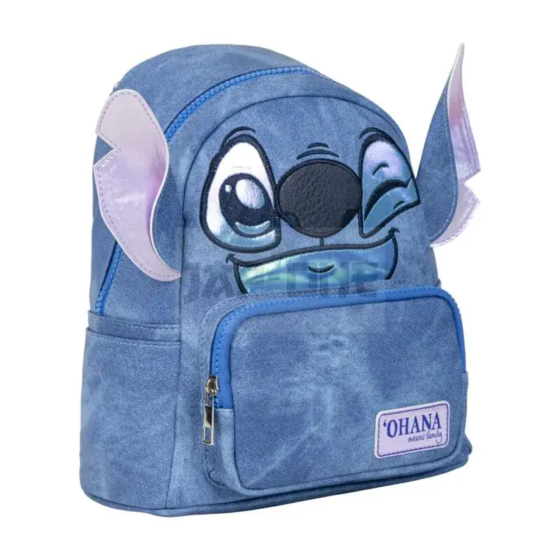 Stitch – Heady Denim – Sac À Dos Fashion – &lsquo;25,5X22X11Cm&rsquo; Livraison Express
