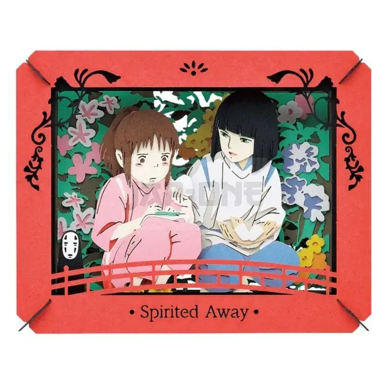 GHIBLI – Le voyage de Chihiro Haku Onigri – Théâtre de papier 8x10x4cm Certifié