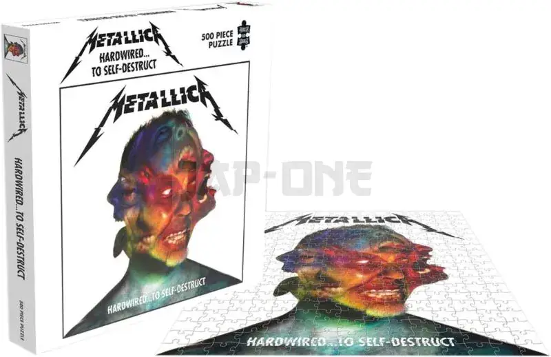 METALLICA – Hardwired – Puzzle Album 500P 41x41cm Pas Cher