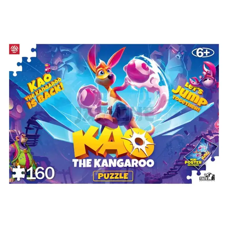 Kao The Kangaroo puzzle Kids Kao is back (160 pièces) Petit Prix