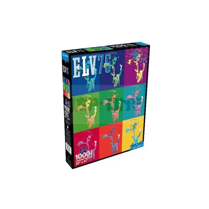 Usine Directe Elvis Presley 75 Aniversario Puzzle 50 X 70 Cm 1000 Piezas