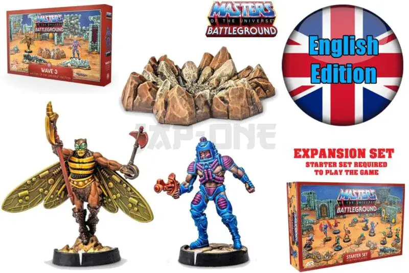Nouveauté Motu:Battleground – Wave 3 – Masters Of The Universe Faction Eng